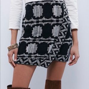 Free People wrapped in your blanket skirt